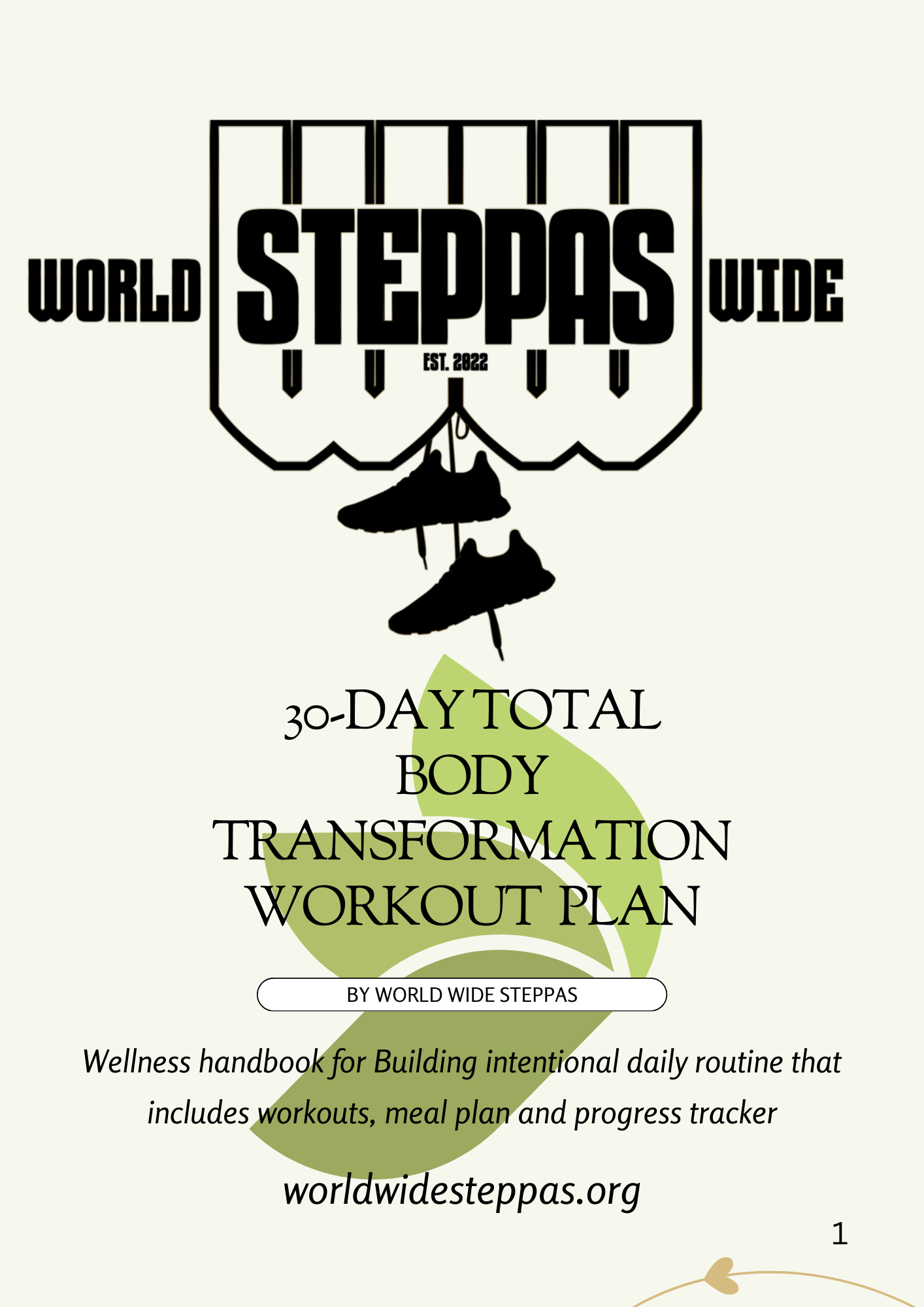 30-Day Total Body Transformation Workout Plan eBook